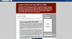 Desktop Screenshot of londontoparislads.blogspot.com