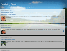 Tablet Screenshot of bumblingbees.blogspot.com