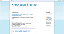 Desktop Screenshot of knowledgecontent.blogspot.com