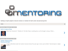 Tablet Screenshot of onmentoring.blogspot.com