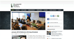 Desktop Screenshot of delawaresafetycouncil.blogspot.com