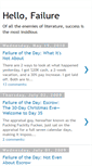 Mobile Screenshot of hellofailure.blogspot.com