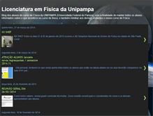 Tablet Screenshot of fisicaunipampa.blogspot.com