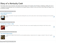 Tablet Screenshot of diaryofakentuckycook.blogspot.com