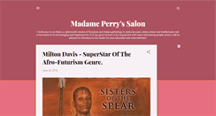 Desktop Screenshot of madameperryssalon.blogspot.com