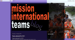Desktop Screenshot of mission-international-teams.blogspot.com