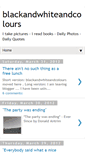 Mobile Screenshot of blackandwhiteandcolours.blogspot.com