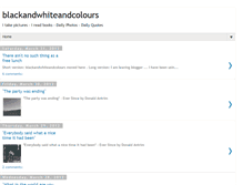 Tablet Screenshot of blackandwhiteandcolours.blogspot.com