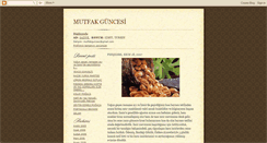 Desktop Screenshot of mutfakguncesi.blogspot.com