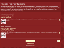Tablet Screenshot of friends4fairfarming.blogspot.com