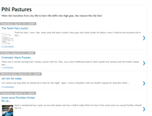 Tablet Screenshot of pihlpastures.blogspot.com