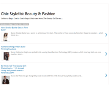 Tablet Screenshot of chicstylelist.blogspot.com