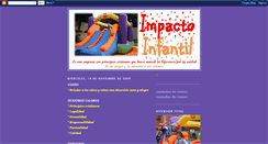 Desktop Screenshot of impactoinfantilpy.blogspot.com