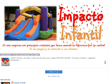 Tablet Screenshot of impactoinfantilpy.blogspot.com