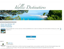 Tablet Screenshot of idyllicdestinations.blogspot.com