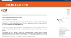 Desktop Screenshot of mercadosfinancierosupro.blogspot.com