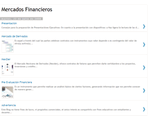 Tablet Screenshot of mercadosfinancierosupro.blogspot.com