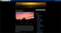 Desktop Screenshot of mongoliacaballo.blogspot.com