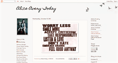 Desktop Screenshot of aliceavery.blogspot.com