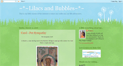 Desktop Screenshot of lilacsandbubbles.blogspot.com