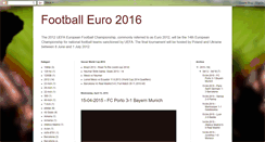 Desktop Screenshot of footballeuro2012.blogspot.com