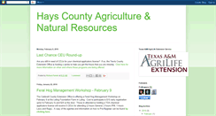 Desktop Screenshot of haysagriculture.blogspot.com