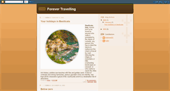 Desktop Screenshot of forevertravelling.blogspot.com