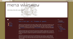 Desktop Screenshot of meta-whiskey.blogspot.com