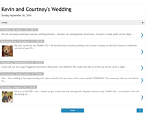 Tablet Screenshot of kevinandcourtneywedding.blogspot.com