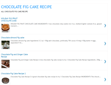 Tablet Screenshot of chocolatefigcakerecipe.blogspot.com