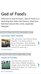 Mobile Screenshot of godoffoods.blogspot.com