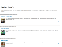 Tablet Screenshot of godoffoods.blogspot.com
