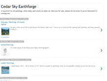 Tablet Screenshot of earthforge.blogspot.com