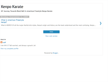Tablet Screenshot of mykenpokarate.blogspot.com