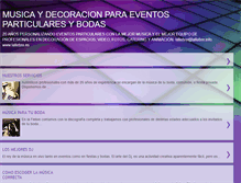 Tablet Screenshot of musicaentusfiestas.blogspot.com