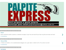 Tablet Screenshot of palpitexpress.blogspot.com