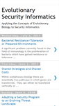 Mobile Screenshot of evolutionarysecurity.blogspot.com