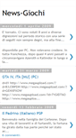 Mobile Screenshot of news-giochi.blogspot.com