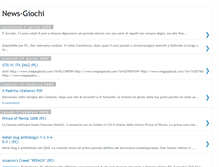 Tablet Screenshot of news-giochi.blogspot.com