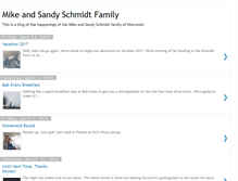 Tablet Screenshot of mikeandsandyschmidtfamily.blogspot.com