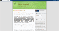 Desktop Screenshot of cronicagencana2.blogspot.com