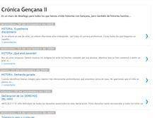 Tablet Screenshot of cronicagencana2.blogspot.com