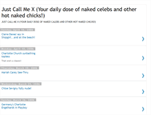 Tablet Screenshot of justcallmex.blogspot.com