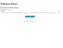 Tablet Screenshot of phabulousphysics.blogspot.com