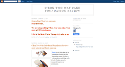 Desktop Screenshot of cbon-twowaycake.blogspot.com