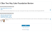 Tablet Screenshot of cbon-twowaycake.blogspot.com
