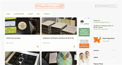 Desktop Screenshot of msraynsford.blogspot.com