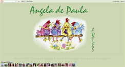 Desktop Screenshot of angeladepaula-artes.blogspot.com