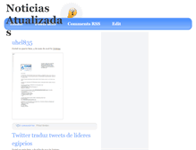 Tablet Screenshot of blognoticiasatuais.blogspot.com