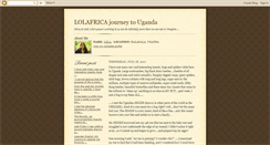 Desktop Screenshot of lolainafrica.blogspot.com